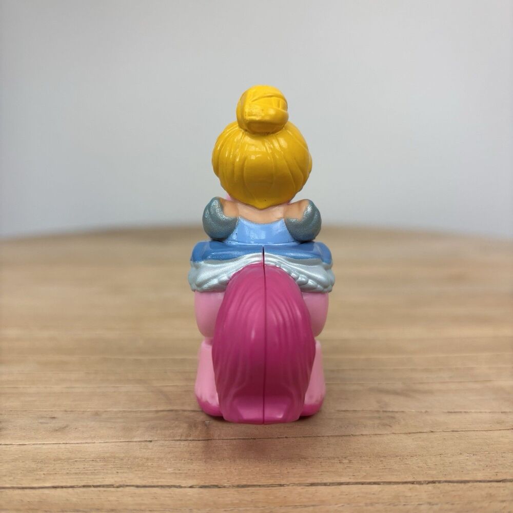 Little People Klip Klop Disney Princess Cinderella Horse Pink RARE Fisher Price - Picture 5 of 14